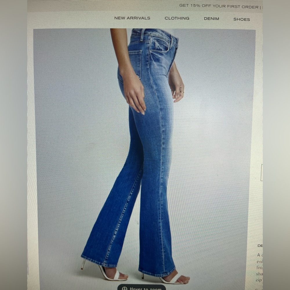 L’AGENCE Selma in Balboa wash - brand new with tags